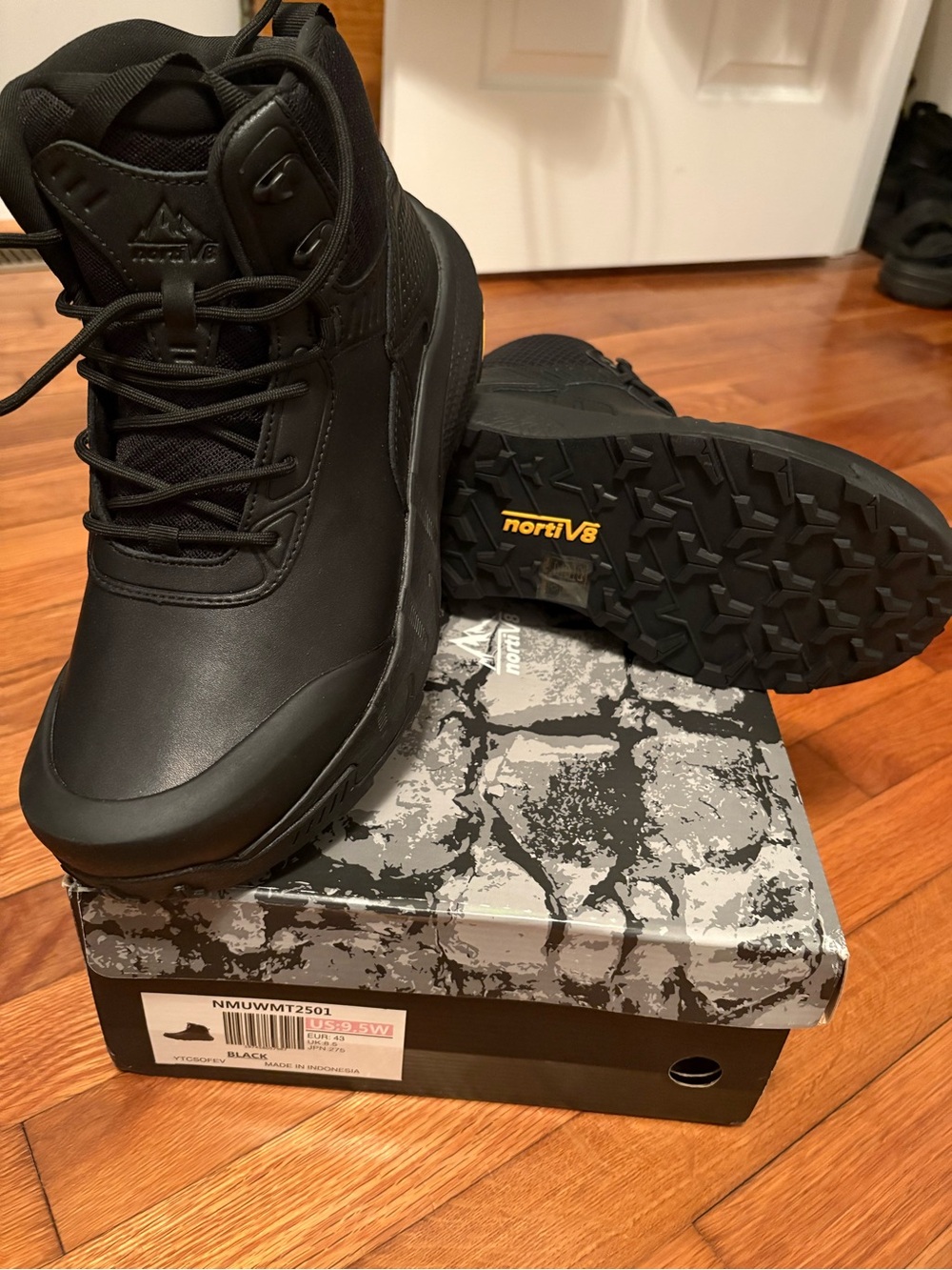 Nortiv8 Men's Black Boots